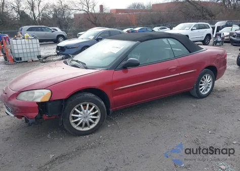 2002 Chrysler Sebring Lxi from USA, damaged, VIN 1C3EL55RX2N233671